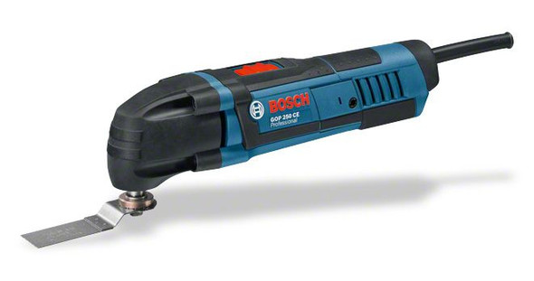 Buy Bosch GOP Professional 250 CE multi-cutter online at GZ Industrial Supplies Nigeria.
The most important data
Rated power input 	250 W
No-load speed 	8.000 – 20.000 rpm
Oscillation angle on left and right 	1,4 °