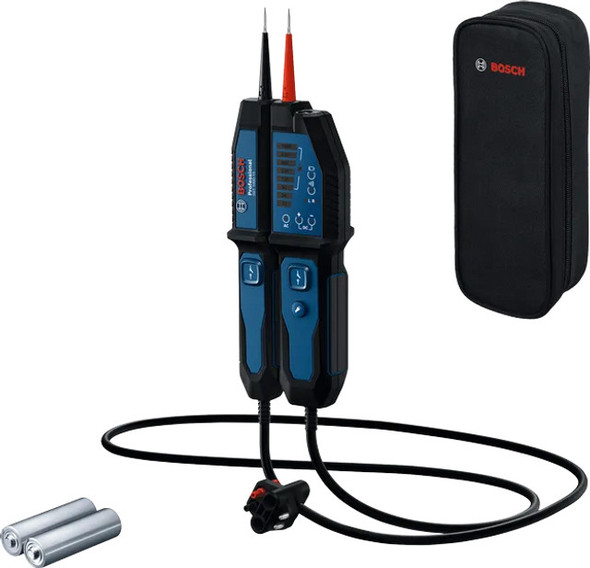 Bosch GVT 1000-15 Professional Electric Voltage Tester 1000V AC/DC, IP65 Bosch GVT 1000-15 Professional Electric Voltage Tester 1000V AC/DC, IP65