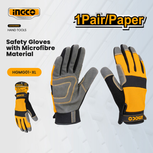 Ingco Mechanic Gloves (HGMG01-XL)