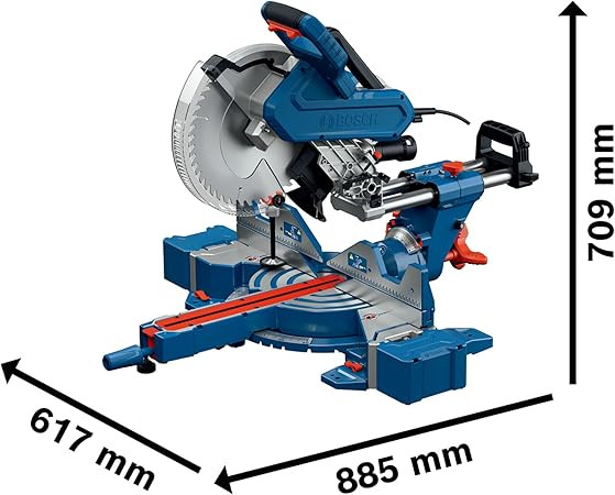 Bosch GCM 340-305 D Professional 2000W Corded 12" Miter Saw