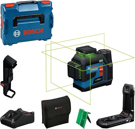 Bosch GLL 12V-100-33 CG Professional 12V/18V Triple Power Green Beam 360° Line Laser