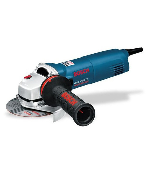 Bosch GWS 14-125 CI angle grinder 5" with Starting current limitation
Champion motor
Constant Electronic
Direct cooling
KickBack Stop
Smooth start
Locking system
Overload protection
Anti-rotation protective guard
Restart protection
Bosch GWS 14-125 CI angle grinder 5" with Starting current limitation
Champion motor
Constant Electronic
Direct cooling
KickBack Stop
Smooth start
Locking system
Overload protection
Anti-rotation protective guard
Restart protection