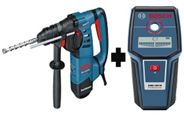 Bosch Professional Rotary Hammer with SDS-plus Bosch GBH 3-28 DFR + GMS 100M