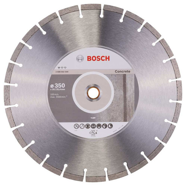 Bosch Professional Diamond Cutting Disc for Concrete 350 mm