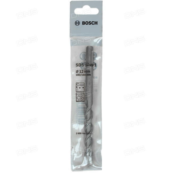 Bosch SDS-Plus-1, Hammer Drill Bit, 12 x 100 x 160 mm 