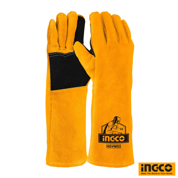 Welding Leather gloves - INGCO HGVW02