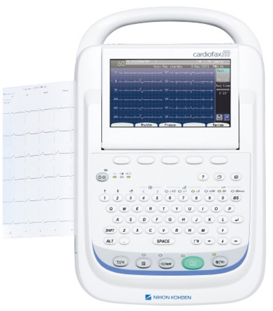 Nihon Kohden Electrocardiograph 2350 12 tracks+ PC Software