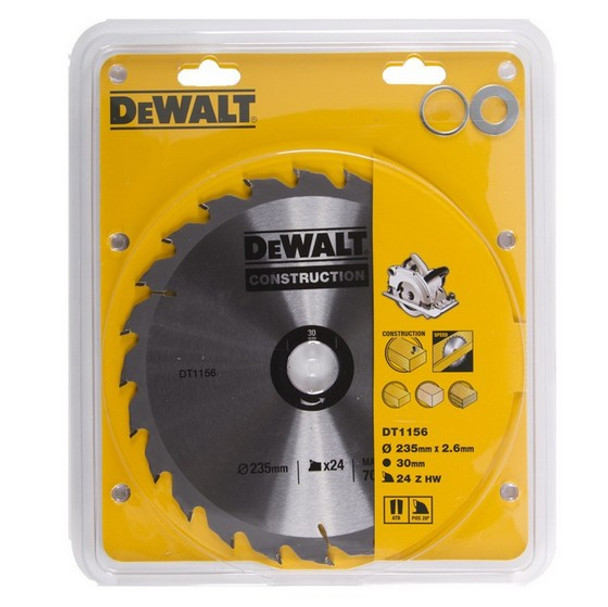 Dewalt Circular Saw Blade 235 x 30mm 24T DT1156-QZ