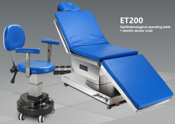 ET200 Ophthalmological Operating Table + Electric Doctor Chair