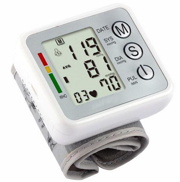 Digital Wrist Blood Pressure Monitor