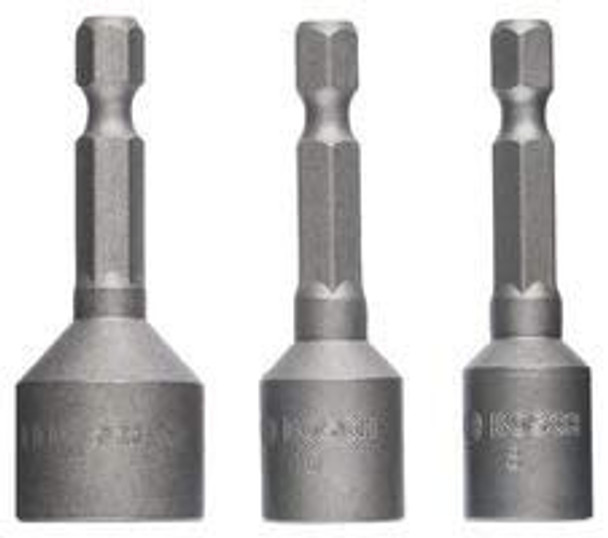 Bosch 3-piece nutsetter pack 50 mm; 8, 10, 13 mm