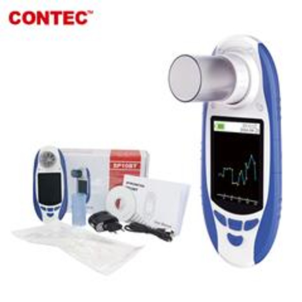SP10BT Digital Lung Volume device Spirometer Pulmonary Function+Bluetooth Contec  