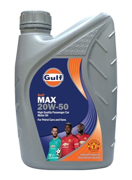 Car Motor Oil Max 20W-50 Gulf 