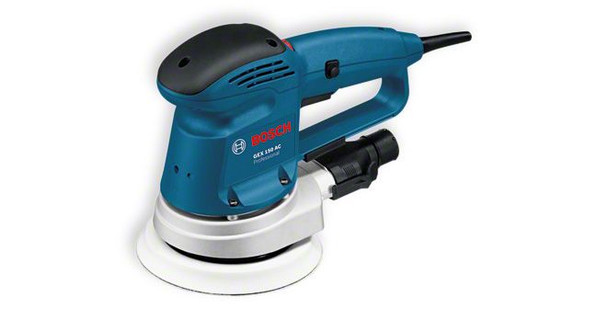 Bosch GEX 150 AC Professional Random orbit sander
The most important data
Rated power input 	340 W
Sanding pad diameter 	150 mm
Oscillating circuit diameter 	4 mm