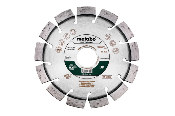  Universal diamond Cutting Disc 4.5" Metabo 