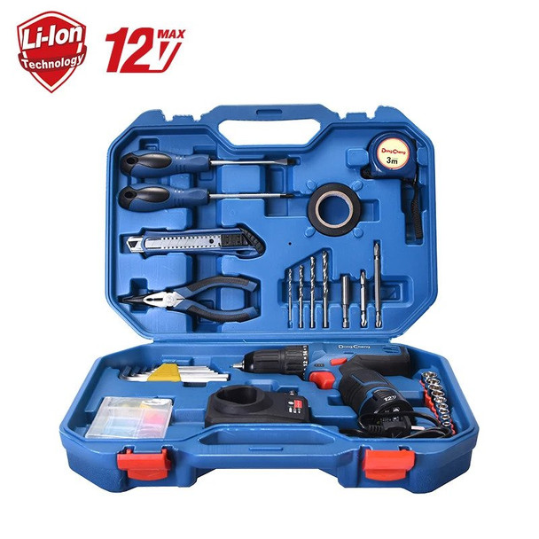 DongCheng Cordless Driver Drill DCJZ1202TD Combo Kit
