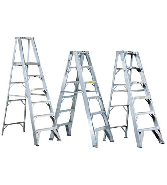 Aluminium ladder 6ft Hellog Energy 