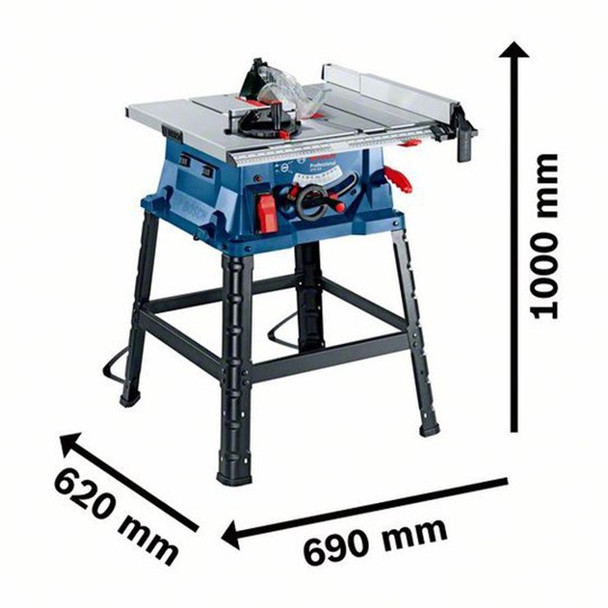 Bosch GTS 254 Professional 1800W Corded 10 Inch Table Saw 