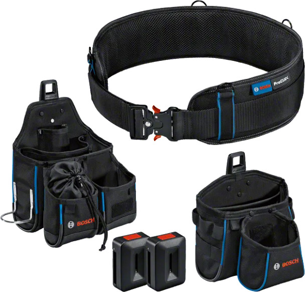 BOSCH 1600A0265P Tool Kit Belt and Bag Set, 5pcs