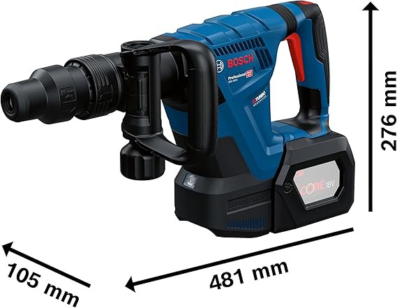 Bosch GSH 18V-5 Professional 18V Brushless SDS Max Cordless Demolition Hammer