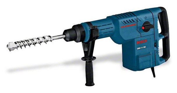 Buy Bosch GBH 11 DE Professional Rotary Hammer with SDS-max online at GZ Industrial Supplies Nigeria.
The most important data
Rated power input 	1.500 W
Max. impact energy 	14,2 J
Drilling diameter in concrete with hammer drill bits 	12 – 52 mm 