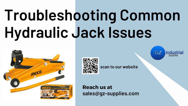 Troubleshooting Common Hydraulic Jack Issues - GZ Industrial Supplies