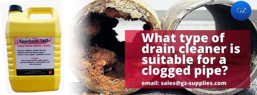 clogged drain cleaner