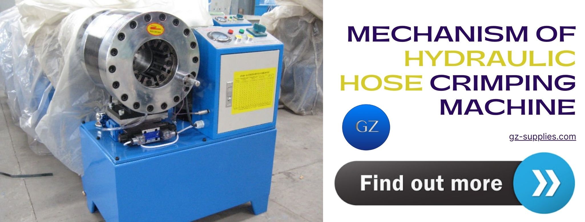 MECHANISM OF HYDRAULIC HOSE CRIMPING MACHINE - GZ