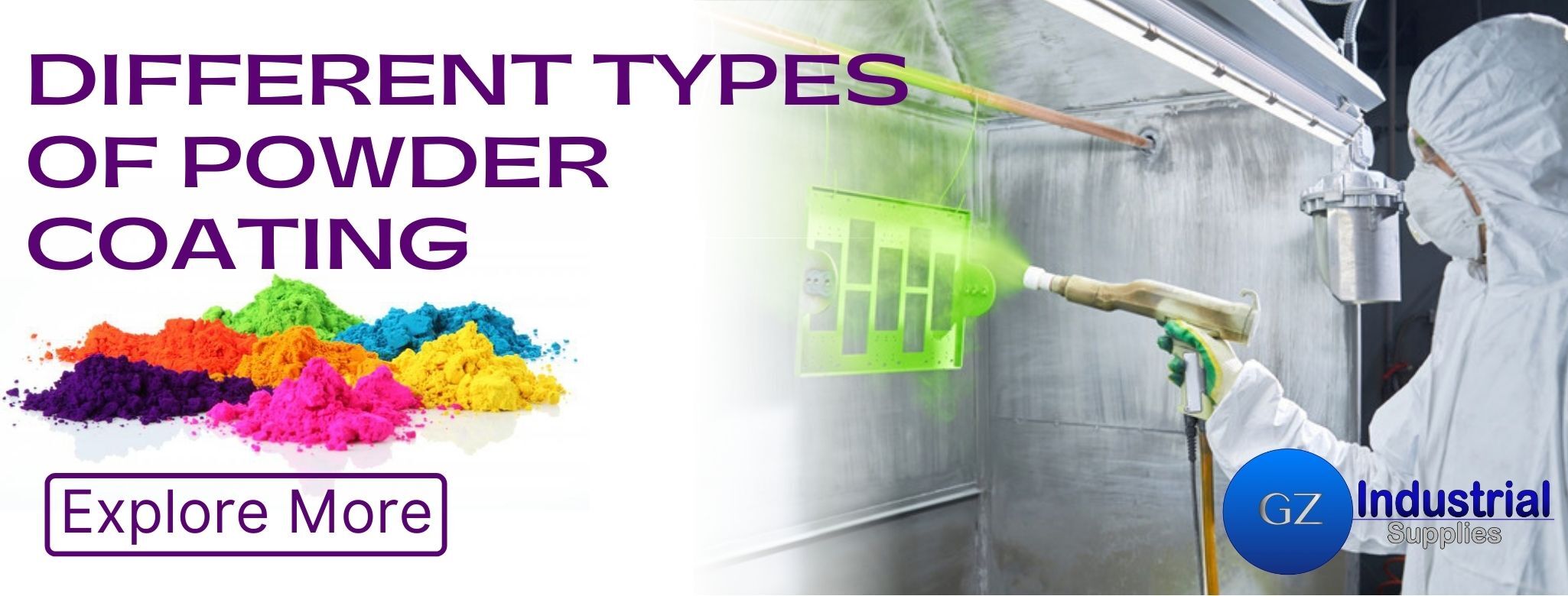 DIFFERENT TYPES OF POWDER COATING - GZ Industrial Supplies