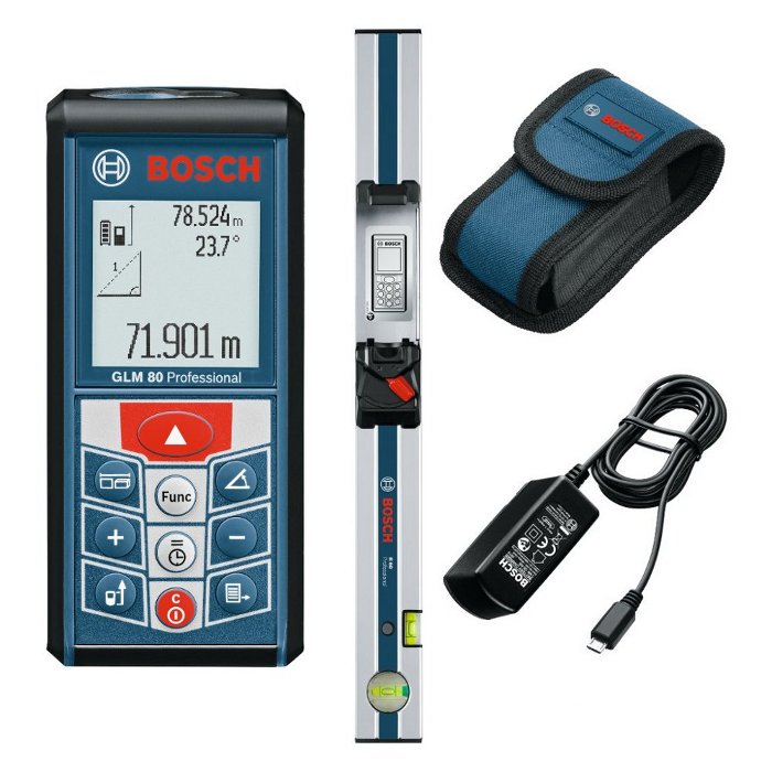 MEDIDOR LASER DE DISTANCIA GLM 80+ R60 PROFES BOSCH