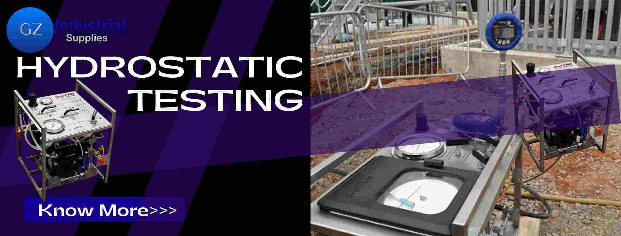 HYDROSTATIC TESTING - GZ Industrial Supplies