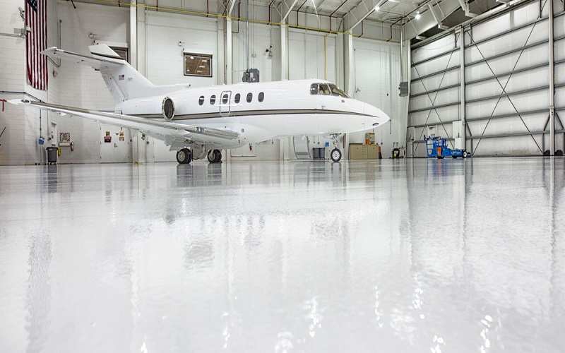 Epoxy Floor Coating For Aircraft Hangar GZ Industrial Supplies