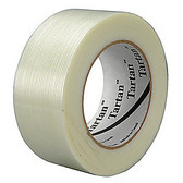 Filament tape , 55m, polypropylene film, clear, thickness 4mil.