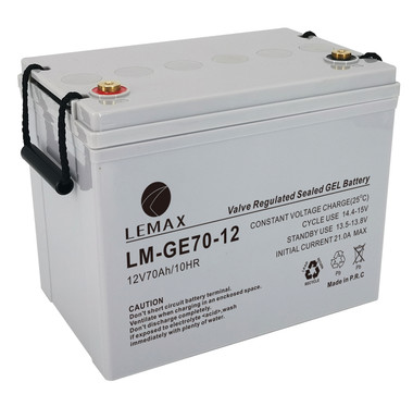 Buy Online Alarm System Deep Cycle GEL Battery GEL 12V70Ah- Lemax