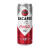BACARDI-RUM & COCA COLA CANS 330ML