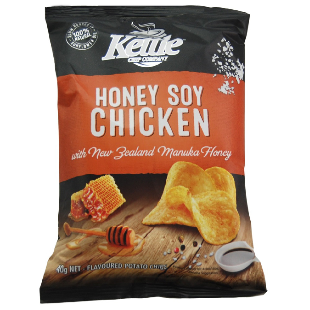 Buy Kettle Honey Soy Chicken Chips 90g Red Bottle