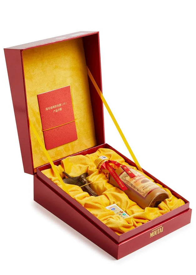 Buy Moutai 15 Year Old Baijiu 53% 500ML - Red Bottle