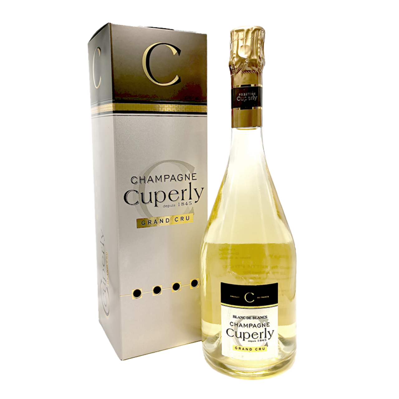 Buy Cuperly Grand Cru Cuvee Prestige Blanc de Blancs Non Vintage Champagne  750mL Red Bottle