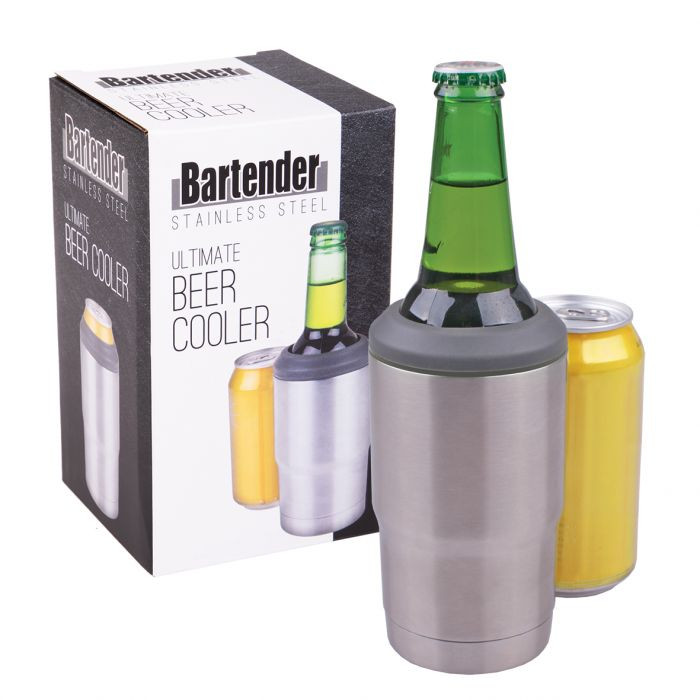 Buy Stainless Steel Beer Cooler Red Bottle