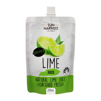 Sun Harvest Lime Juice Pouch 200mL