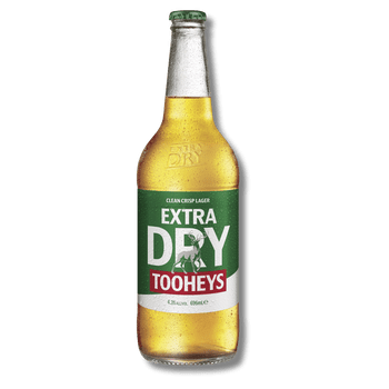 Tooheys Extra Dry Long Neck 696mL