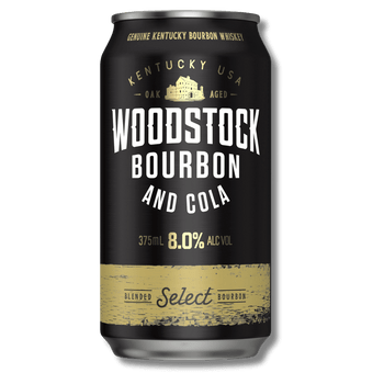 Woodstock & Cola 8% Cans 375mL