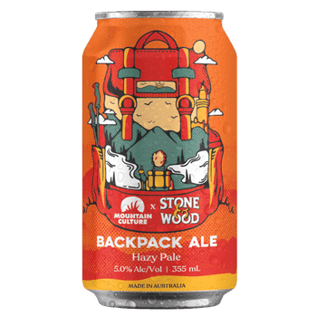 Mountain Culture X Stone & Wood Backpack Ale 355mL