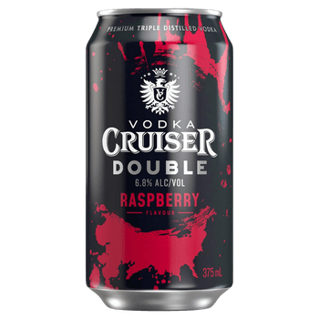 Vodka Cruiser Double Raspberry 375mL