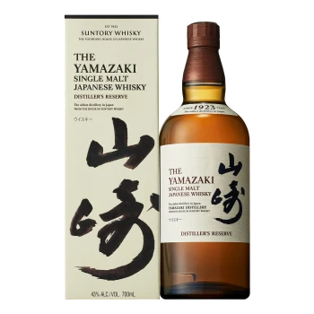Yamazaki Distillers Reserve Single Malt Whisky 700ml bottle and box