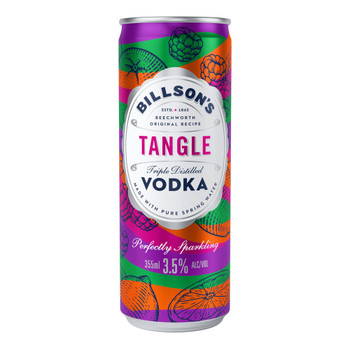 Billsons Vodka Fruit Tangle Cans