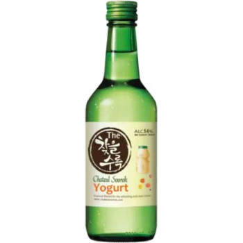 Chateul Soorok Yoghurt Soju Bottle 375mL