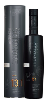 Bruichladdich Octomore 13.1 Cask Strength Single Malt Scotch Whisky Super Heavy Peated 700mL Bottle