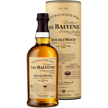 The Balvenie Doublewood 12 Year Old Single Malt Scotch Whisky 700mL