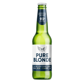 Pure Blonde Ultra Low Carb Bottles 355ml